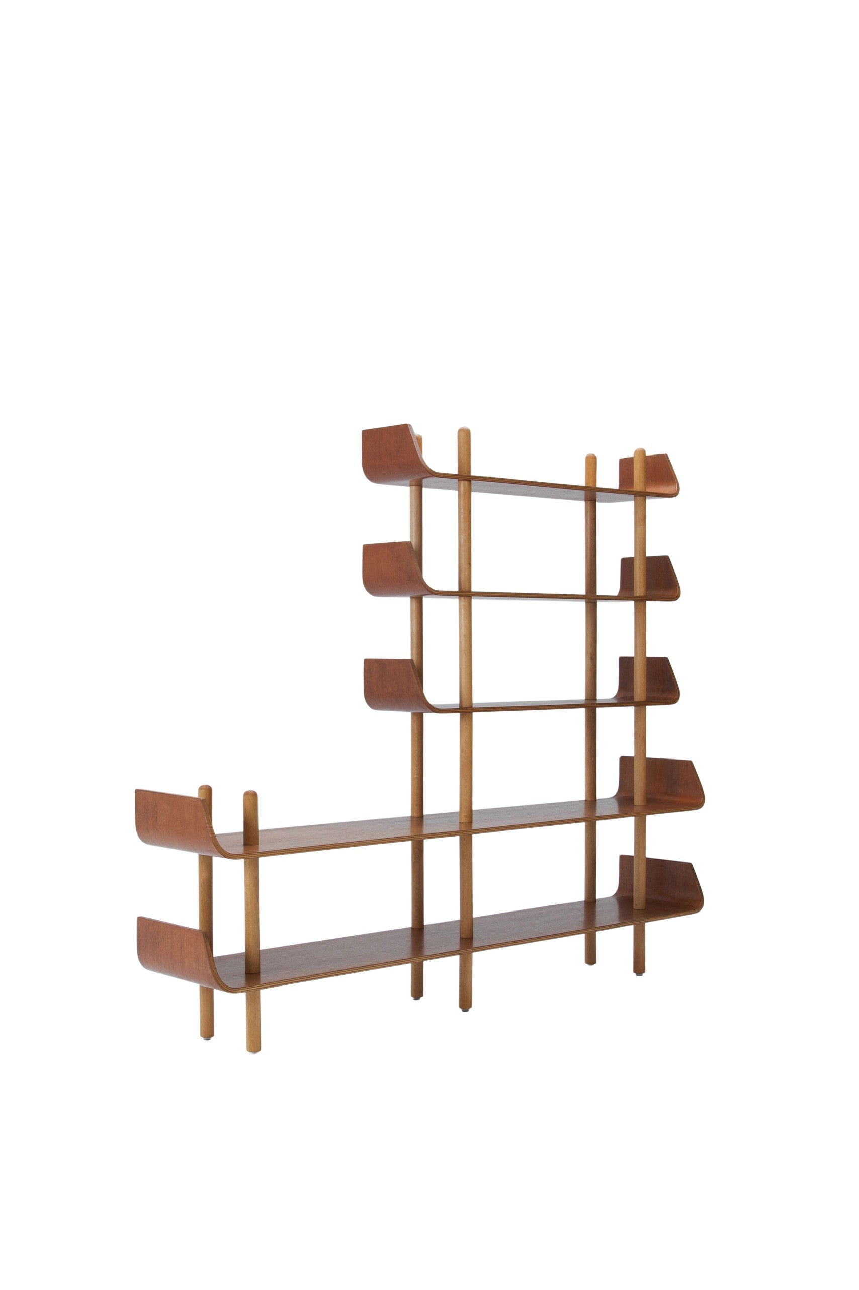 1950s_Bookcase_in_Teak_Plywood_&_Birch_by_Wilhelm_Lutjens