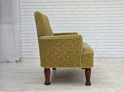 Danish_Green_Wool_2-Seater_Sofa_with_Oak_Frame,_1950s