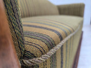Danish_Three-Seater_Sofa_in_Striped_Green_Velour_and_Dark_Oak,_Denmark,_1950s