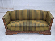 Danish_Three-Seater_Sofa_in_Striped_Green_Velour_and_Dark_Oak,_Denmark,_1950s