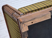 Danish_Three-Seater_Sofa_in_Striped_Green_Velour_and_Dark_Oak,_Denmark,_1950s