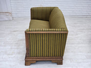 Danish_Three-Seater_Sofa_in_Striped_Green_Velour_and_Dark_Oak,_Denmark,_1950s