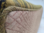 Danish_Three-Seater_Sofa_in_Striped_Green_Velour_and_Dark_Oak,_Denmark,_1950s