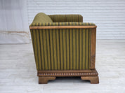 Danish_Three-Seater_Sofa_in_Striped_Green_Velour_and_Dark_Oak,_Denmark,_1950s