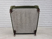 Danish_Highback_Relax_Armchair_in_Green_Velour_and_Beech_Wood,_Denmark,_1950s