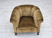 Danish_Mid-Century_Relax_Chair_in_Green_Velour_and_Beech_Wood,_Denmark,_1950s
