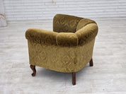 Danish_Mid-Century_Relax_Chair_in_Green_Velour_and_Beech_Wood,_Denmark,_1950s