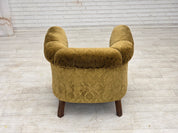 Danish_Mid-Century_Relax_Chair_in_Green_Velour_and_Beech_Wood,_Denmark,_1950s