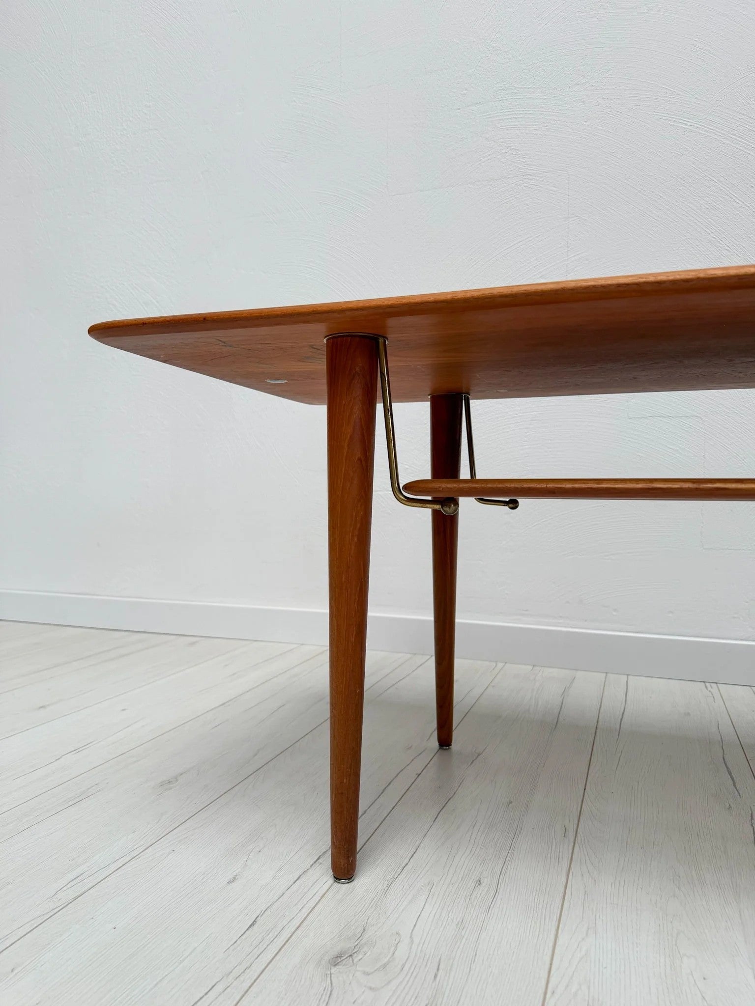 FD_516_Coffee_Table_by_Peter_Hvidt_&_Orla_Mølgaard-Nielsen_for_France_&_Daverkosen,_Rattan_Shelf,_Denmark,_1950s