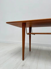 FD_516_Coffee_Table_by_Peter_Hvidt_&_Orla_Mølgaard-Nielsen_for_France_&_Daverkosen,_Rattan_Shelf,_Denmark,_1950s