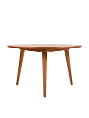 1950s_Round_Coffee_Table_Model_AT_8_by_Hans_J._Wegner_for_Andreas_Tuck,_Denmark