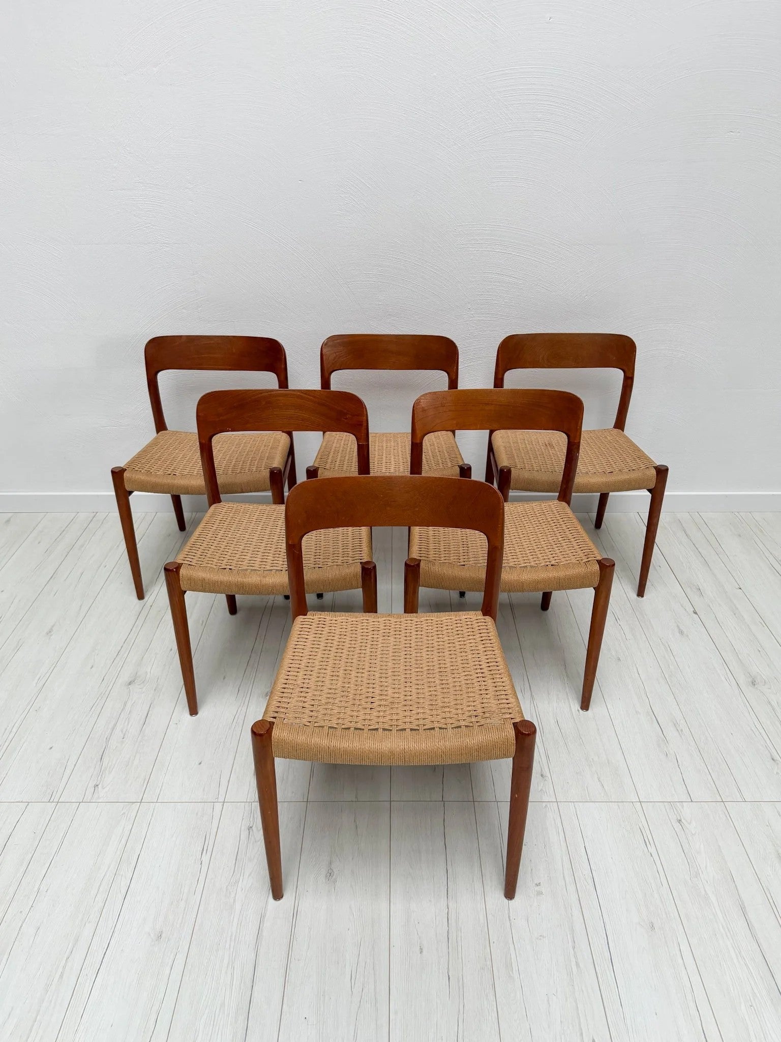 Set_of_6_Model_75_Dining_Chairs_by_Niels_Otto_Møller_for_J.L._Møllers,_Solid_Teak_and_Papercord,_Denmark,_1950s