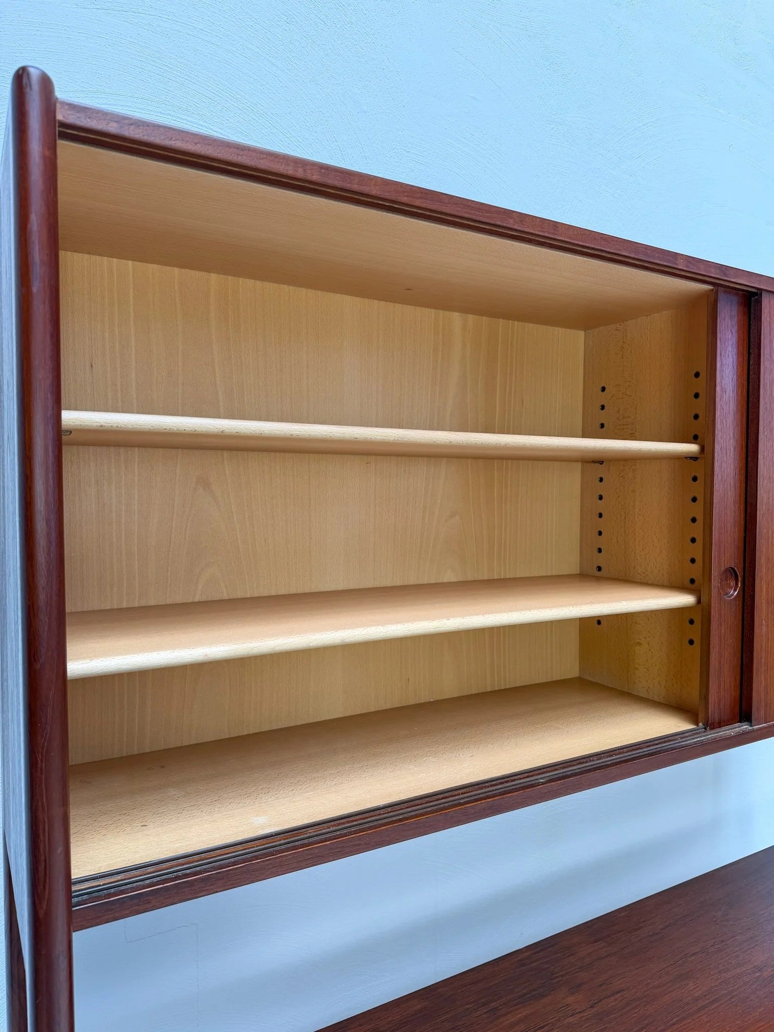 RY20_Teak_Highboard_by_Hans_J._Wegner_for_Ry_Møbler,_Danish_Mid-Century_Modern,_1950s