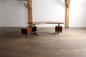1956_T96_“Boomerang”_Executive_Desk_by_Osvaldo_Borsani_for_Tecno,_Italy