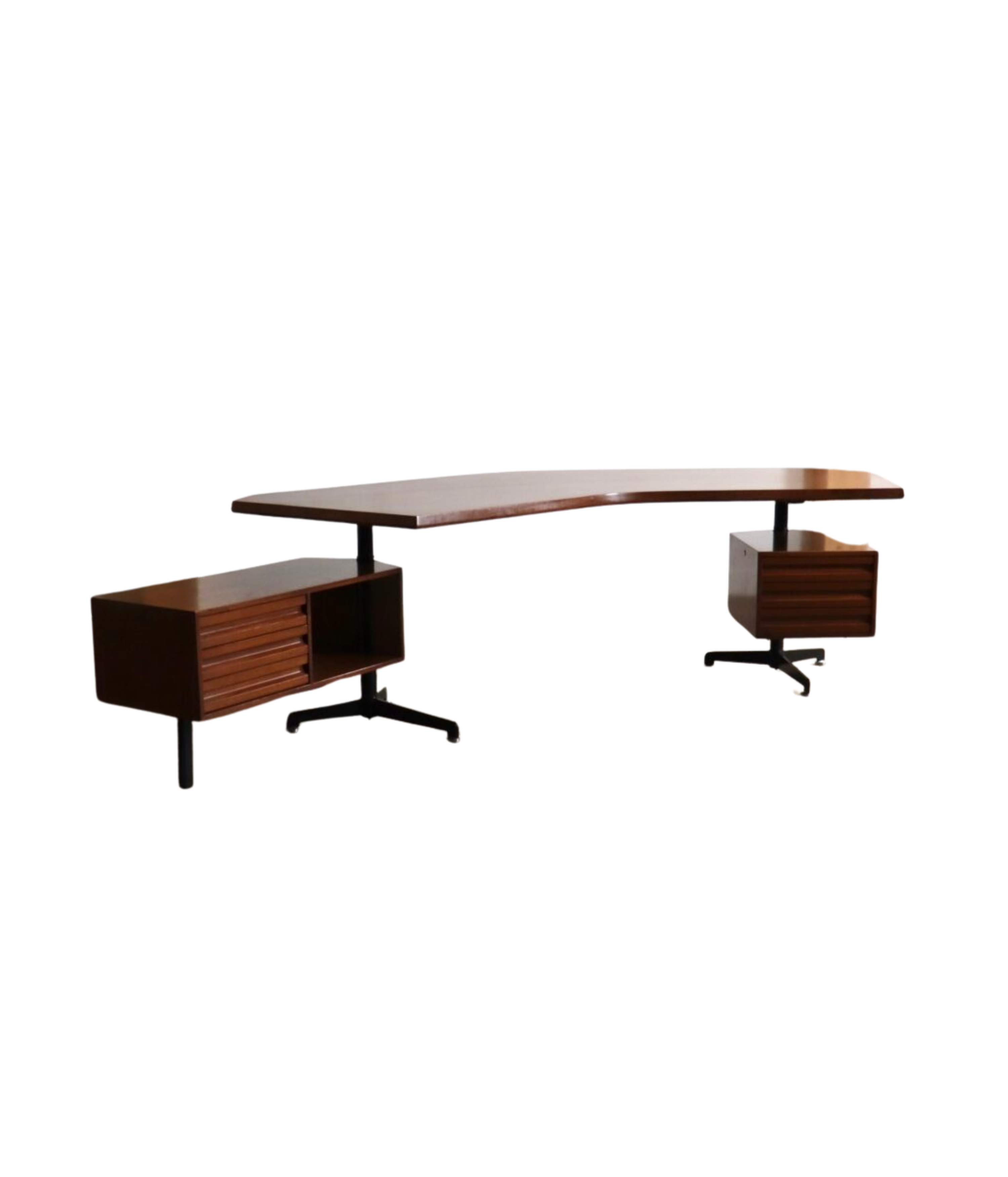 1956_T96_“Boomerang”_Executive_Desk_by_Osvaldo_Borsani_for_Tecno,_Italy