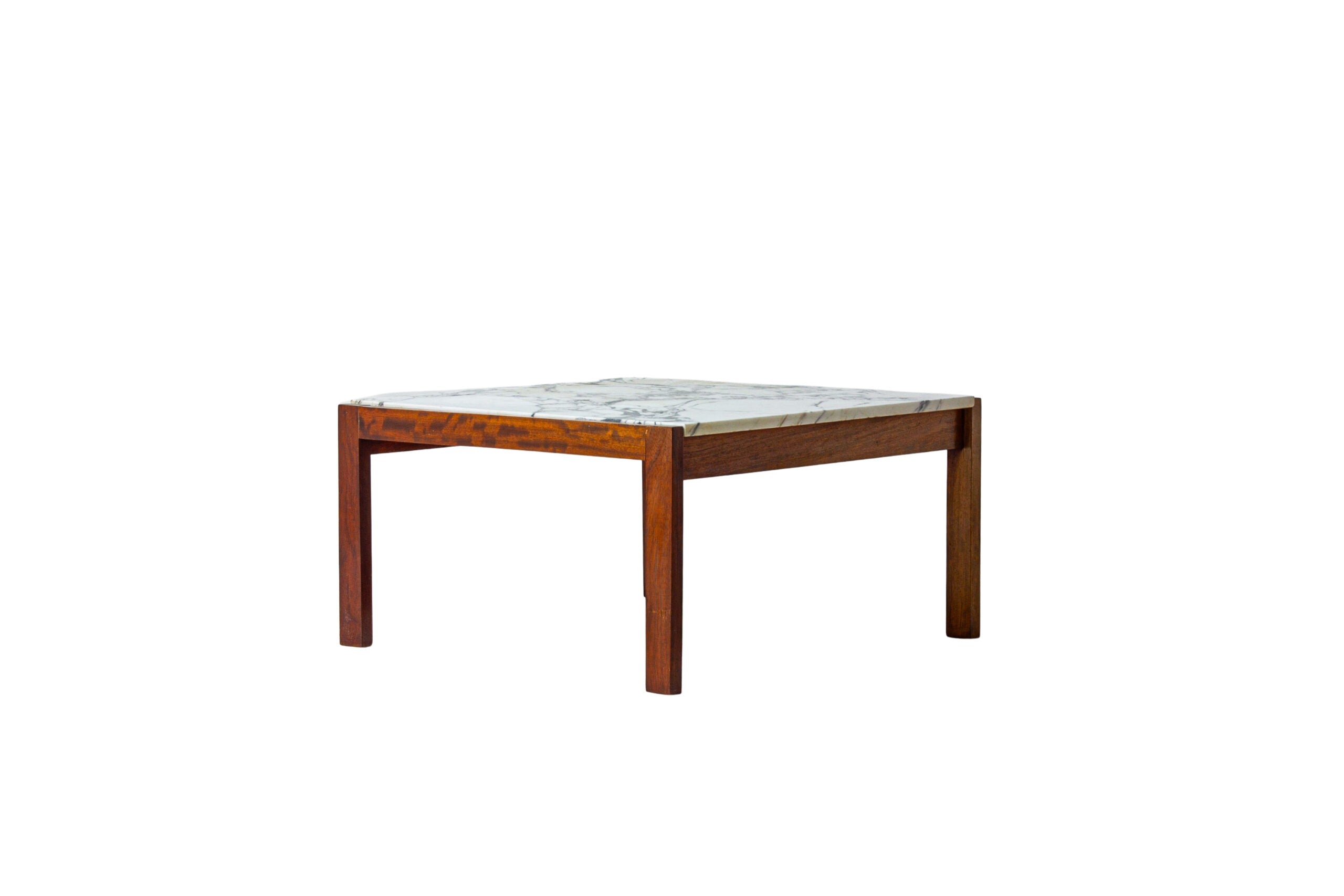 1960_Marble_and_Walnut_Coffee_Table_by_Alfred_Hendrickx_for_Belform