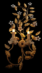 1960's_Italian_Metal_and_Murano_Glass_Wall_Light_made_by_Banci_of_Florence.