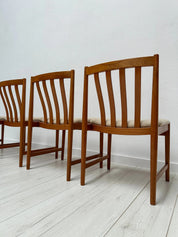 Set_of_4_Teak_Dining_Chairs_by_Slagelse_Møbelværk,_Beige_Upholstery,_Danish_Mid-Century_Modern,_1960s–1970s