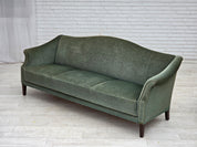 Danish_Three-Seater_Sofa_in_Green_Velour,_Beech_Wood,_Denmark,_1960s