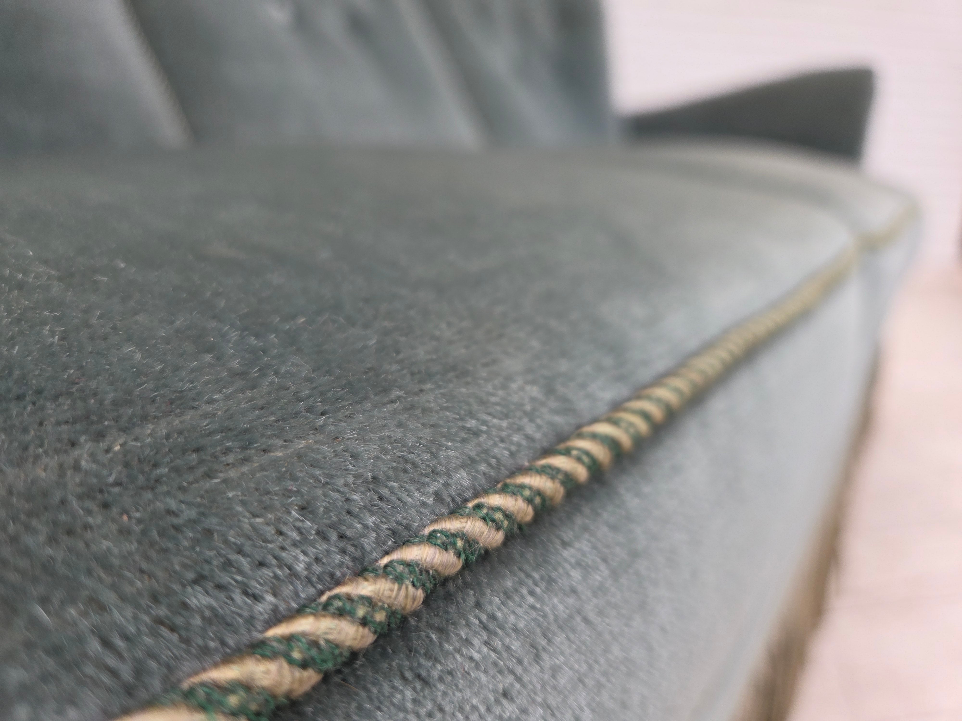 Danish_Green_Velour_3-Seater_Sofa_with_Oak_Legs,_1960s