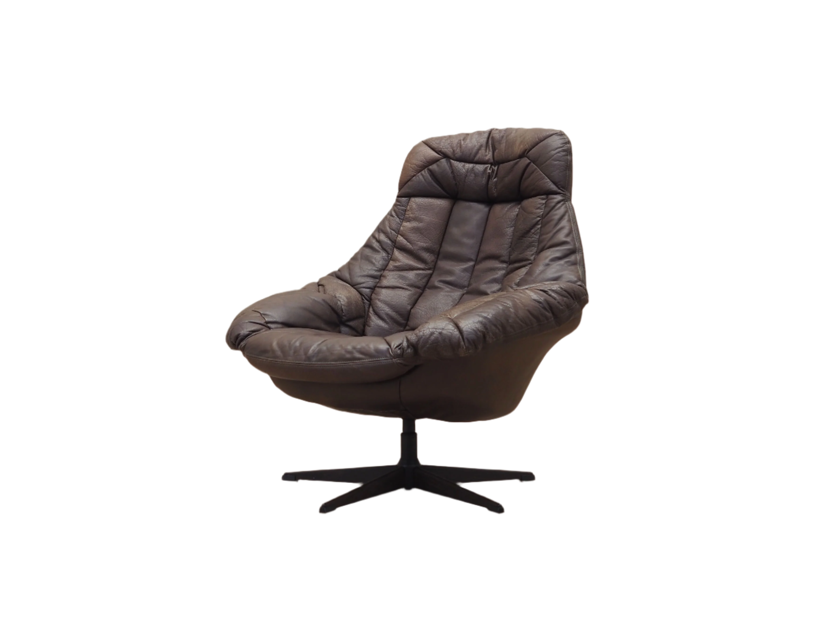 1960s_Leather_Swivel_Armchair_by_H.W._Klein_for_Bramin_Danish_Modern_Design