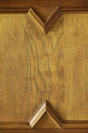 Danish-Style_Solid_Oak_Corner_Cabinet_with_Open_Display_Shelf,_Henning_Kjærnulf_Style
