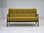 Danish_Two-Seater_Sofa_in_Mustard_Yellow_Wool_and_Teak,_Denmark,_1960s