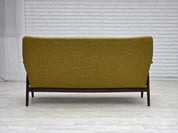 Danish_Two-Seater_Sofa_in_Mustard_Yellow_Wool_and_Teak,_Denmark,_1960s