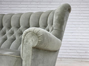 Scandinavian_Two-Seater_Sofa_in_Light_Green_Velour_and_Ash_Wood,_1960s