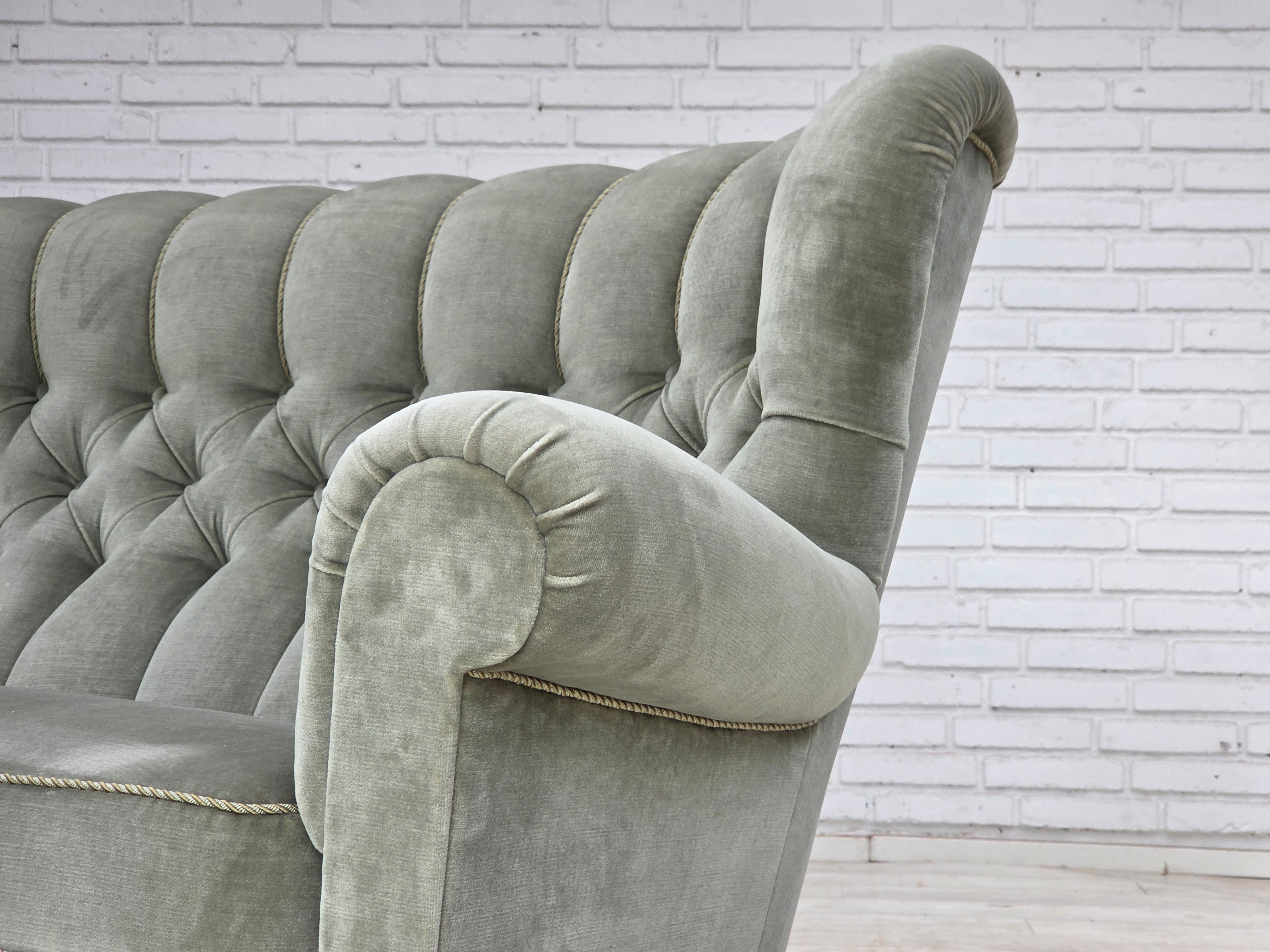 Scandinavian_Two-Seater_Sofa_in_Light_Green_Velour_and_Ash_Wood,_1960s