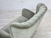 Scandinavian_Two-Seater_Sofa_in_Light_Green_Velour_and_Ash_Wood,_1960s