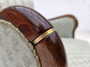 Danish_Light_Green_Upholstered_Armchair_with_Beech_Arms,_1960s
