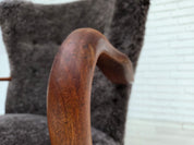 Danish_Mid-Century_Modern_Beech_Armchair_with_Genuine_Sheepskin_Upholstery_and_Leather_Buttons,_1960s
