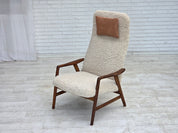 1960s_High-Back_Sheepskin_Lounge_Chair_by_Alf_Svensson_for_Fritz_Hansen,_Denmark