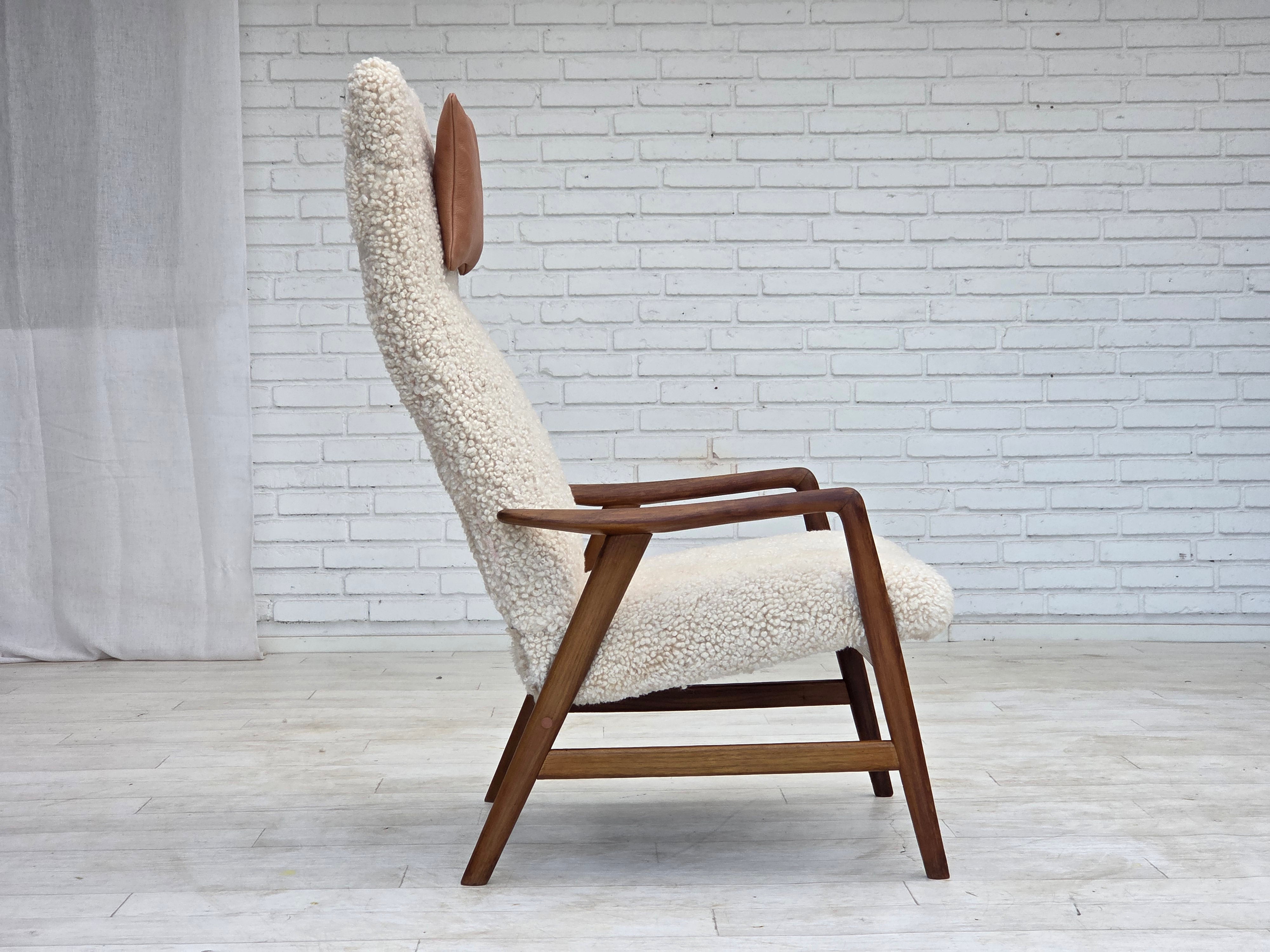 1960s_High-Back_Sheepskin_Lounge_Chair_by_Alf_Svensson_for_Fritz_Hansen,_Denmark