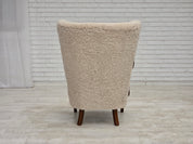 High-Back_Armchair_by_Alfred_Christensen_for_Slagelse_Møbelværk_in_Sheepskin,_Denmark,_1960s