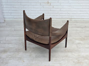 Modus_High-Back_Teak_and_Brown_Leather_Armchair_by_Kristian_Vedel_for_Søren_Willadsen,_Denmark,_1974