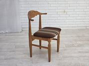 Set_of_4_Danish_Carved_Oak_Dining_Chairs_by_Henning_Kjærnulf_with_Original_Striped_Wool_Upholstery,_1960s