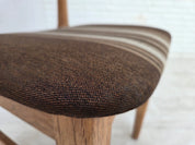 Set_of_4_Danish_Carved_Oak_Dining_Chairs_by_Henning_Kjærnulf_with_Original_Striped_Wool_Upholstery,_1960s