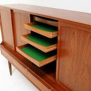 Danish_Highboard_with_Integrated_Bar_Cabinet_by_Henning_Kjærnulf,_1960s