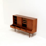 Danish_Highboard_with_Integrated_Bar_Cabinet_by_Henning_Kjærnulf,_1960s