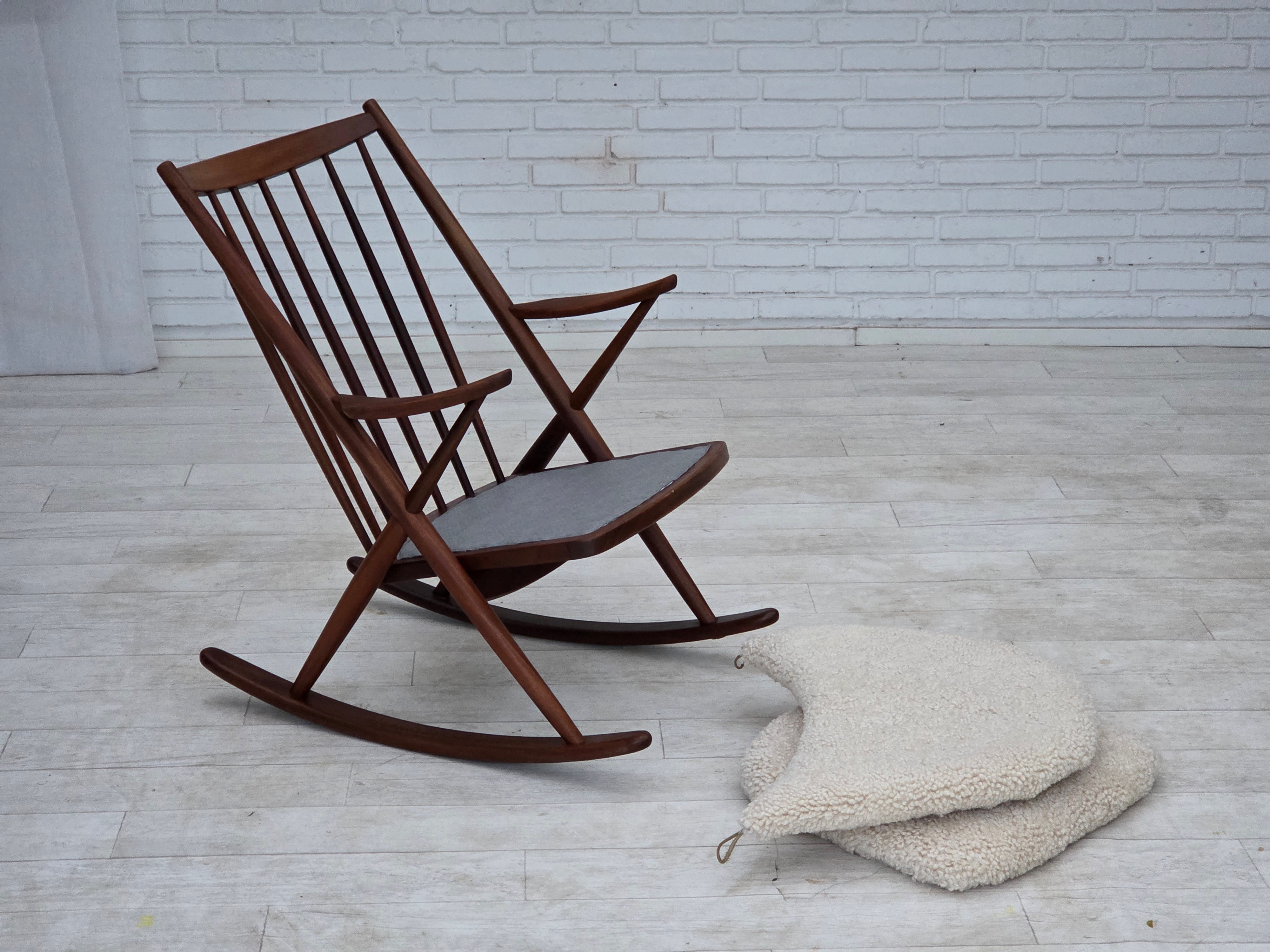 Model_182_Rocking_Chair_by_Frank_Reenskaug_for_Bramin_in_Teak_and_Sheepskin,_Denmark,_1960s