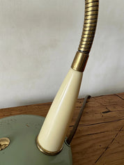 Italian_Gooseneck_Table_Lamp_in_Mint_Green_Enamel_and_Brass,_Italy,_1960s