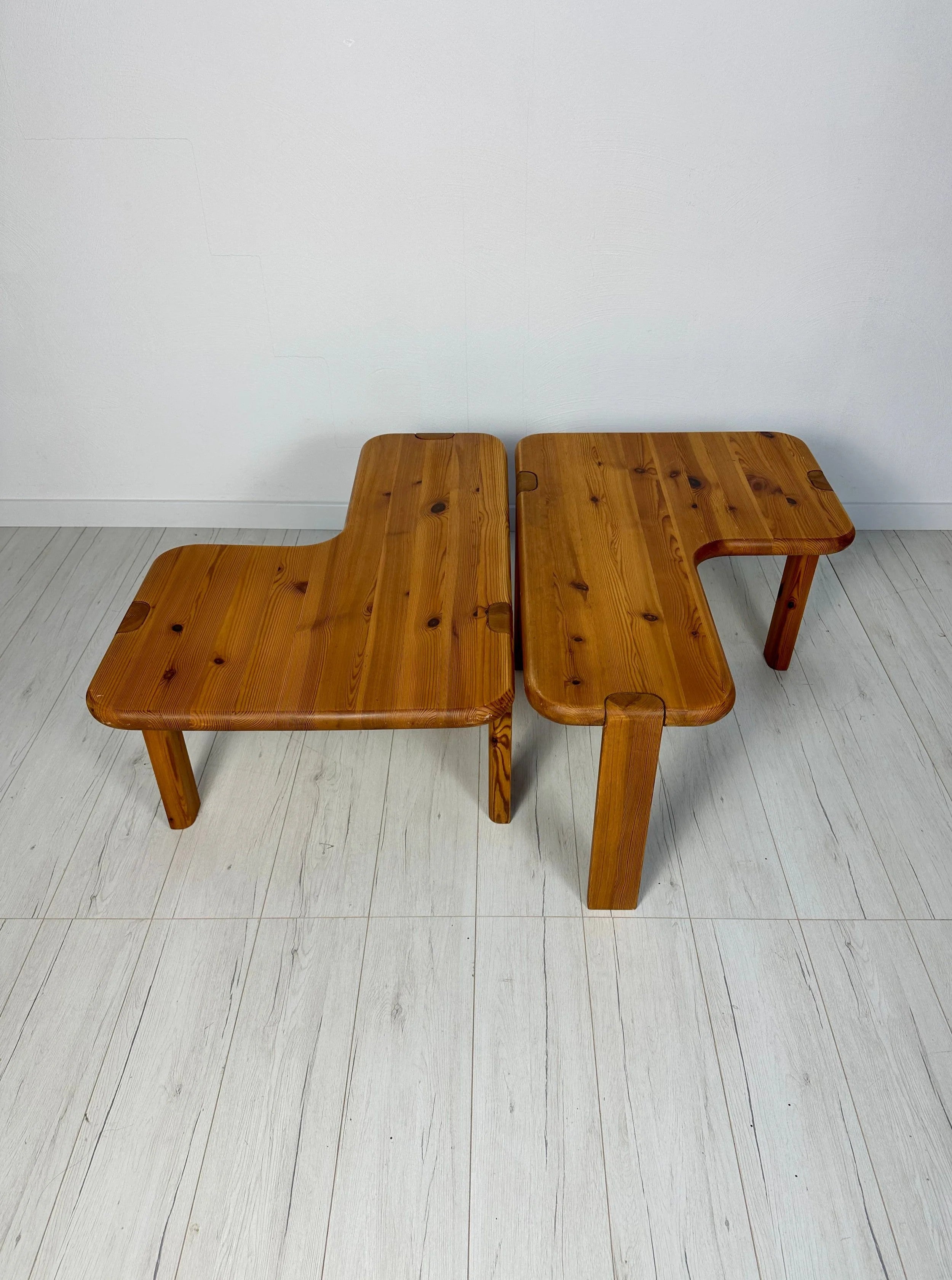 Set_of_2_L-Shaped_Solid_Pine_Coffee_Tables_by_Aksel_Kjersgaard,_Danish_Mid-Century_Modern,_1960s–1970s