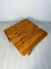 Set_of_2_L-Shaped_Solid_Pine_Coffee_Tables_by_Aksel_Kjersgaard,_Danish_Mid-Century_Modern,_1960s–1970s