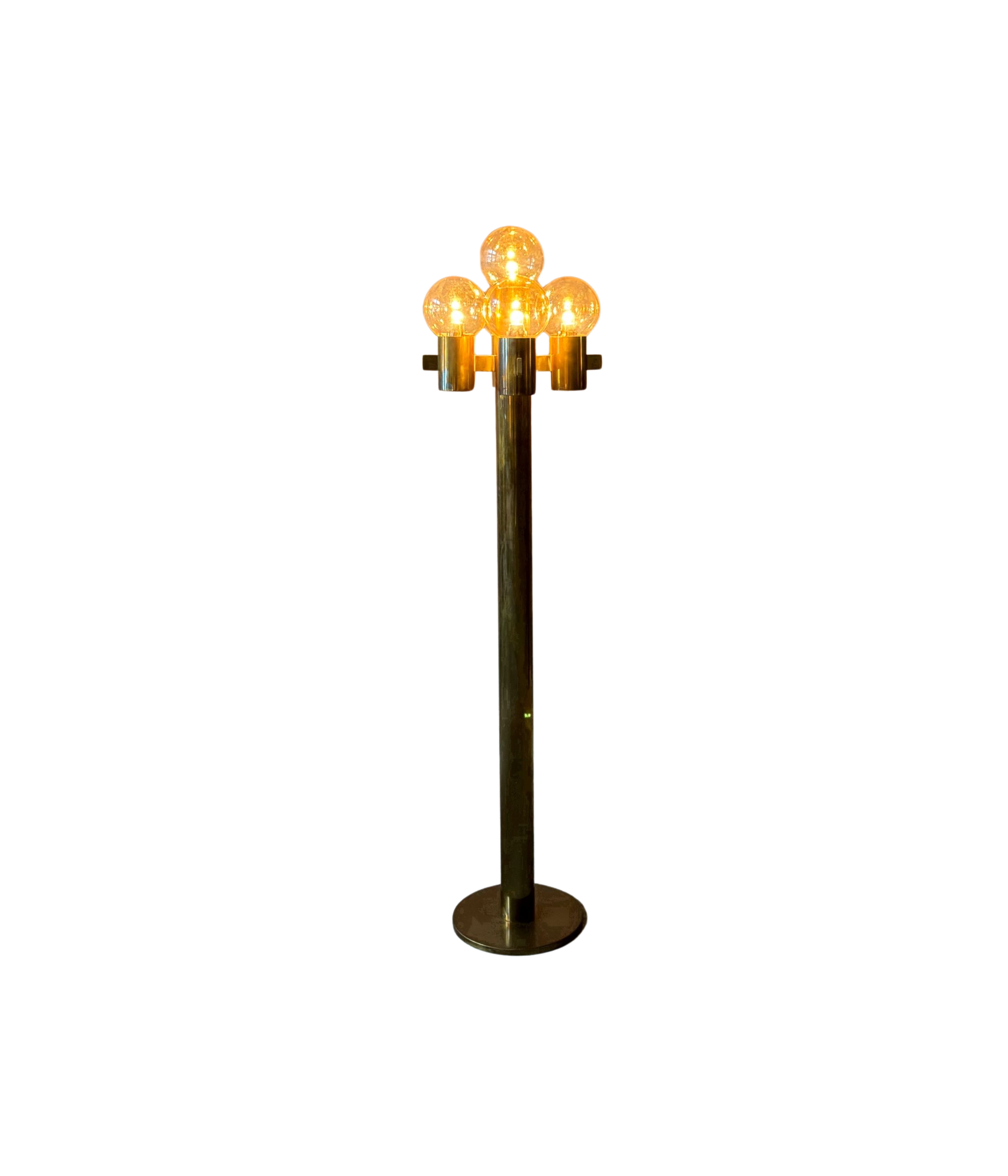1960s_Swedish_Five-Light_Brass_and_Amber_Glass_Floor_Lamp,_Attributed_to_Hans-Agne_Jakobsson