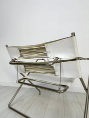 D4_Folding_Lounge_Chair_by_Marcel_Breuer_for_Tecta,_Nickel-Plated_Tubular_Steel_and_White_Leather,_Germany,_1960s–1970s