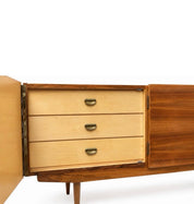 1960s_German_Mid-Century_Modern_Walnut_Sideboard,_Three-Door_Storage_Cabinet