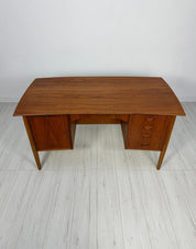 Danish_Teak_Writing_Desk_with_Curved_Top_and_Double-Sided_Storage,_Mid-Century_Modern,_1960s