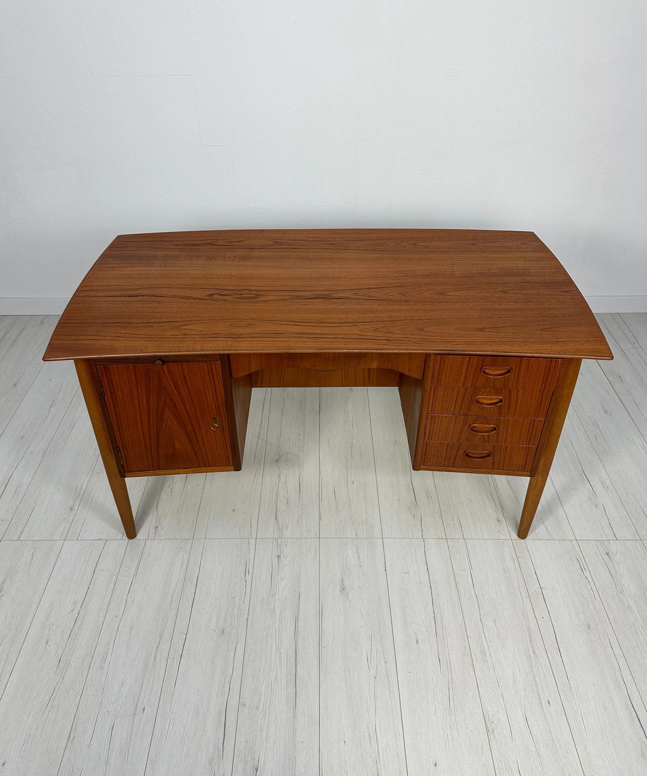 Danish_Teak_Writing_Desk_with_Curved_Top_and_Double-Sided_Storage,_Mid-Century_Modern,_1960s